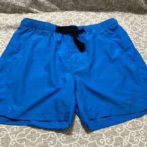 mens north face swim trunks sz large